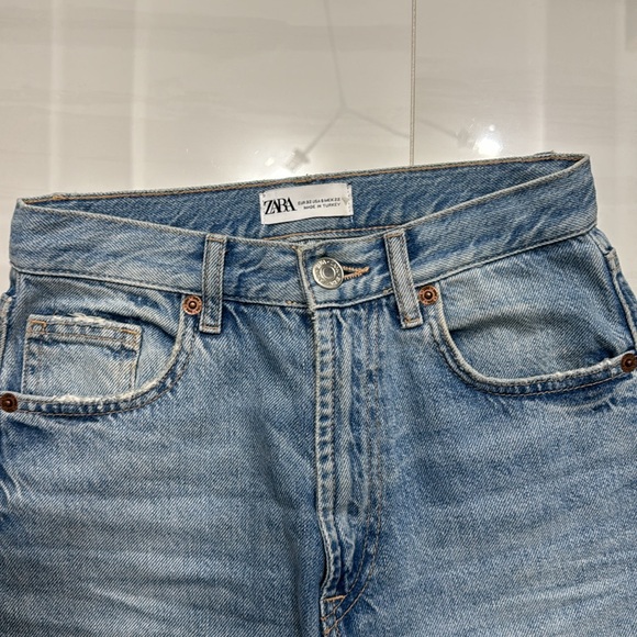 Zara size 25/0 wide leg jeans - Picture 3 of 5